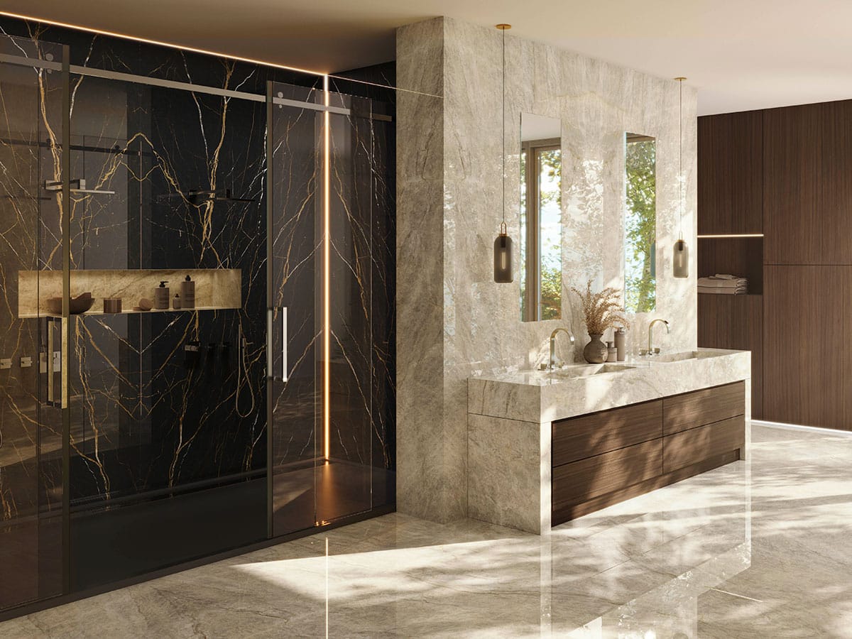 diseño de baño moderno