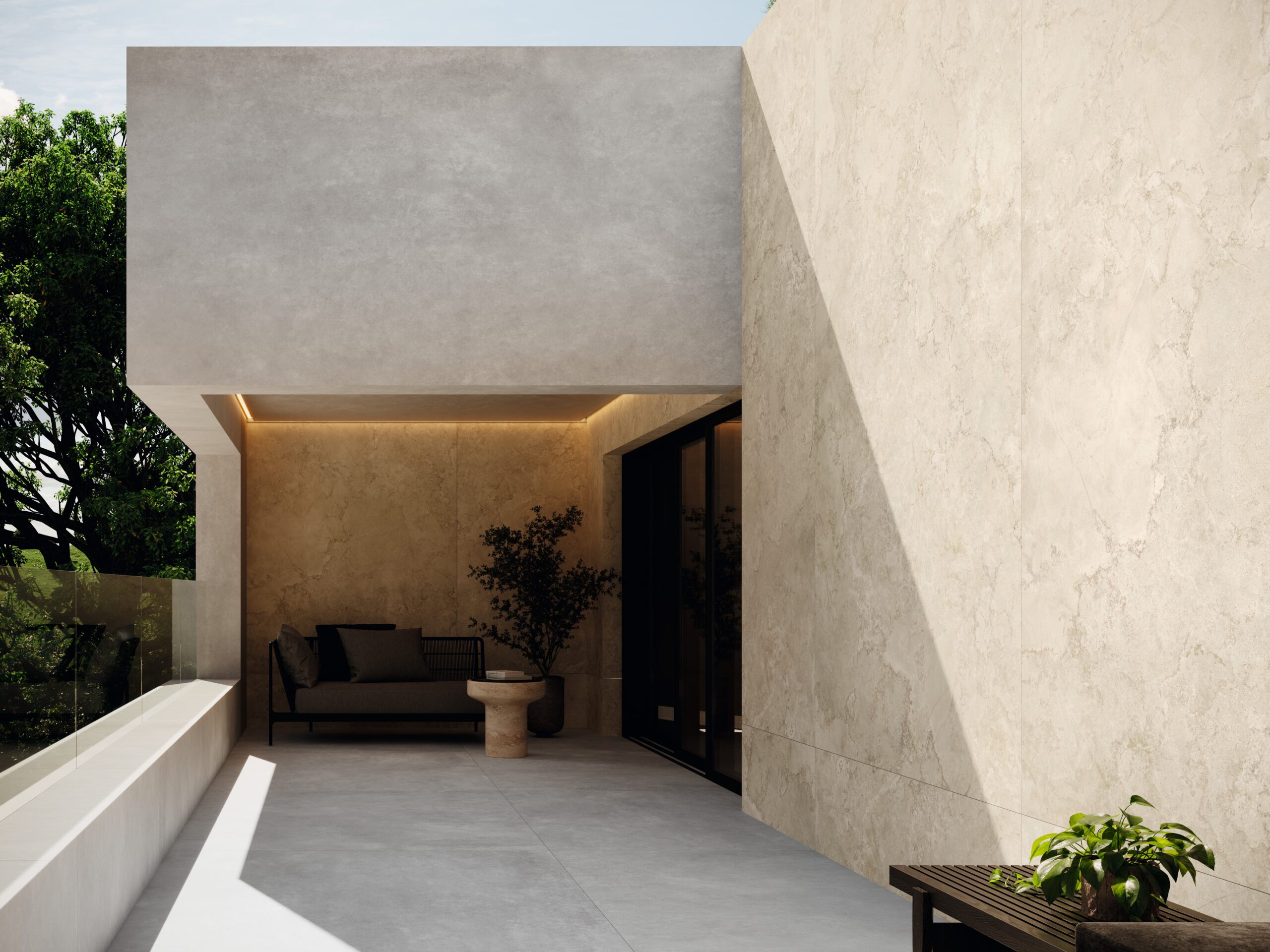 FACHADAS VENTILADAS CON PIEDRA SINTERIZADA: DISEÑO EXTERIOR DE ALTO RENDIMIENTO.
